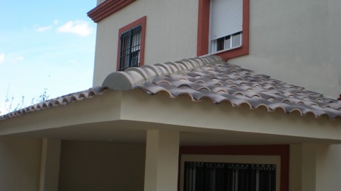 Reforma en exterior de vivienda unifamiliar pareada de 3 plantas (Tomares, Sevilla) - TTC Spain